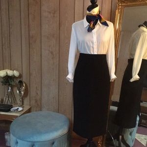 Vintage Chanel midi skirt